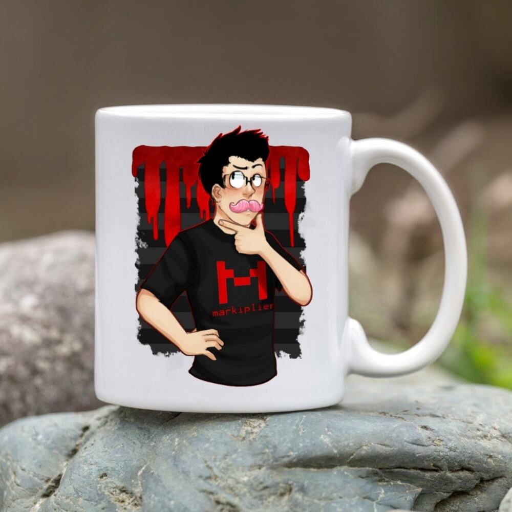 Markiplier Youtube 15 oz Coffee Mug Iron Lung Movie Video Game 1